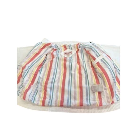 "AMERICAN EAGLE OUTFITTER'S" VTG White Cotton Blend Women's SZ S 80's Jacket - Picture 10 of 15